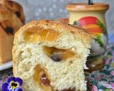 Foto del paso 7 de la receta: Pan casero relleno con pasas de uva y dulce de batata🧉