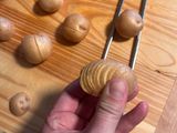Spiral Sliced Truffle Potatoes (side dish) or appetizer