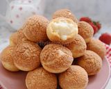 Foto langkah ke 12 dari resep Tiger Choux Pastry/ Soes Tiger (simple, ekonomis, no mixer plus tips).