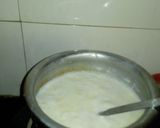 A picture of step 1 of Motichoor rabri pudding.