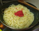 Pas rețetă Spaghetti al limone e caviale rosso 1 fotografie