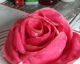 Gambar langkah 7 resipi Rose laici mille crepe cake.