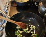 A picture of step 2 of Student pasta.
