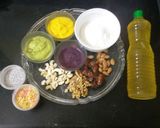 A picture of step 1 of Dryfruits Gujiyas.