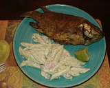 Foto del paso 7 de la receta: Mojarras Doradas con Pasta Fría