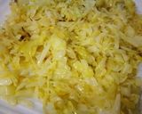 A picture of step 1 of Persian rice||kalam polo||Rice with Cabbage.