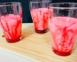 A picture of step 1 of Roohafza Lassi.