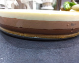 Foto del paso 8 de la receta: Tarta 3 chocolates con base de galleta y turrón 🍫🥄🍫