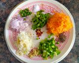 A picture of step 1 of Vegetable pancakes with idli batter.