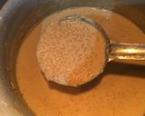 A picture of step 5 of Nolen Gur Payesh / Jaggery Rice Pudding.