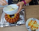Foto del paso 5 de la receta: Bizcocho bicolor de naranja y chocolate