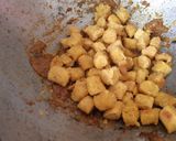 A picture of step 6 of Rajasthani dish gatte ki sabzi.