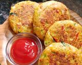A picture of step 3 of Broccoli cutlets.