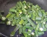 Tangy Bhindi Onion Masala recipe step 1 photo