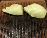 Foto del paso 3 de la receta: Cena saludable! Salmón con eneldo, batata asada con pesto de almendras, hinojo y ensalada de rúcula