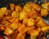 आलू 65 (Aloo 65 recipe in hindi) रेसिपी चरण 4 फोटो