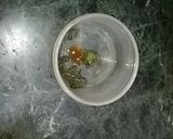 A picture of step 2 of Green Tea Shikanji.