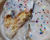 Foto del paso 5 de la receta: 🍓🍰Bizcocho bañado en frosting de fresa🍰🍓