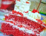 38. Red Velvet Cake Simple tepung premiks langkah memasak 10 foto