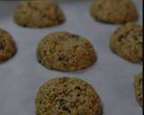 A picture of step 4 of Eggless Coconut Flour Choco chip cookies.