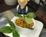 A picture of step 4 of Peri Peri Corn Masala.