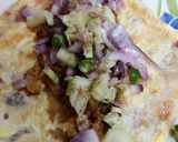 A picture of step 4 of Veggie egg roll (leftover).