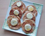 รูปขั้นตอนการทำที่ 4 ของ Overnight Oat Banana Pancake