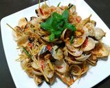 Hình bước làm 9 của món Sương tuyết phủ đời ngao :))