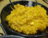 Foto del paso 8 de la receta: Paella con pollo, gambas, calamares y almejas