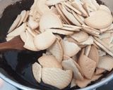 Gambar langkah 2 resipi Kek Batik Milo Tabur.