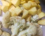A picture of step 2 of Malai Gobhi.