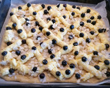 Foto del paso 3 de la receta: 77. Coca Sant Joan de crema y arándanos / Panificadora