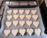 Sajtos - túrós szív recept fázis 1 fotója