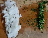 Foto del paso 2 de la receta: Hamburguesas de pollo caseras y saludables.