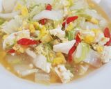 Foto langkah ke 4 dari resep Tumis sawi putih.