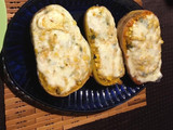 Calabaza rellena con choclo