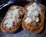 Foto del paso 5 de la receta: Calabaza rellena súper económica y rendidora