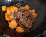 கேரட் மிளகு பொரியல்(carrot pepper poriyal recipe in tamil) ரெசிபி ஸ்டேப் 3 புகைப்படம்
