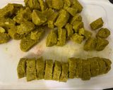 A picture of step 6 of Muthiya (from bottle gourd).