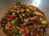 Tumis Cumi Asin Cabe Hijau Pete