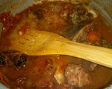 A picture of step 3 of Spicy Peppered beef.