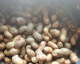 A picture of step 3 of Boiled fresh ground nuts (PEANUTS).