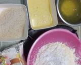 Foto langkah ke 1 dari resep Cake Lapis Kukus Putih Telur (ala chef).