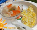 Foto langkah ke 5 dari resep Macaroni sup with scramble egg.