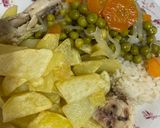Foto del paso 5 de la receta: Pollo arvejado