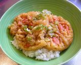 A picture of step 5 of B-Grade Gourmet! Super Easy Shrimp Tempura Rice Bowl.