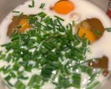Une image de l'étape 1 de Omelette de printemps.