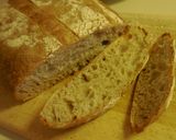 A picture of step 32 of Overnight Sourdough Bread - Sticky Wet Dough.
