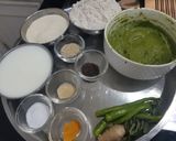 A picture of step 1 of Jowar Marble Dhokla.