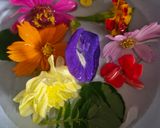 Foto langkah ke 2 dari resep Puding Matcha Semangka Edible Flower.